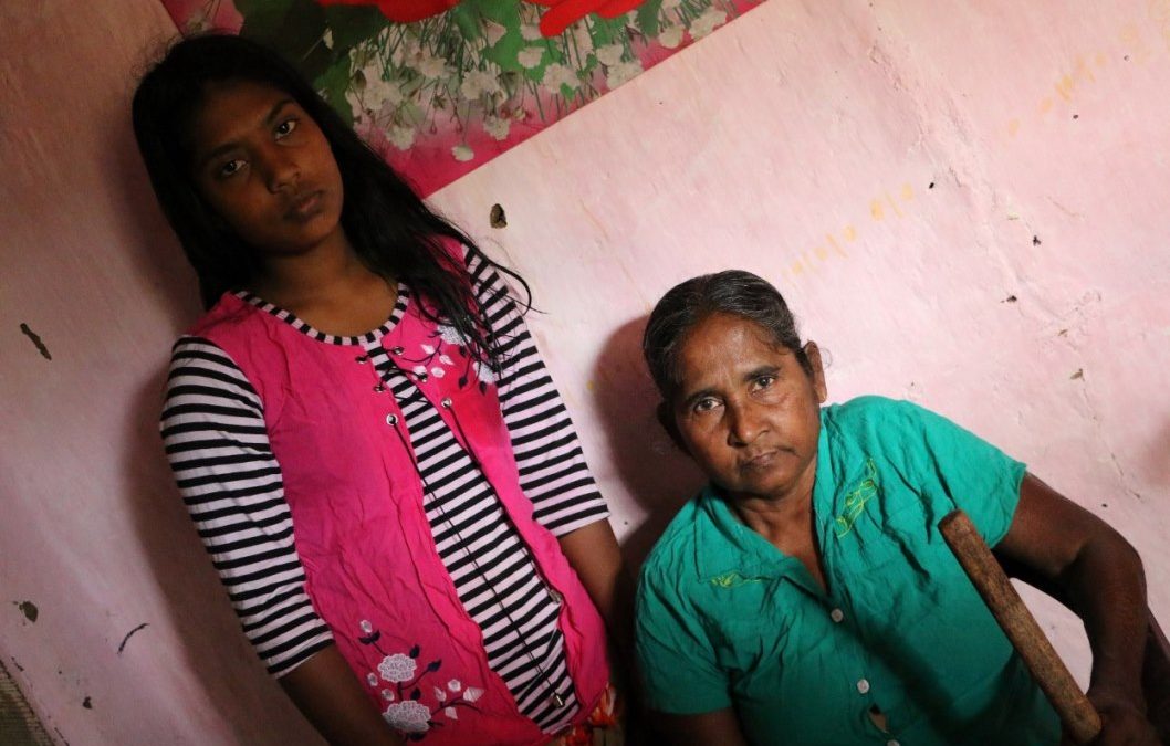 Sick Grandmother and daughter (Income : $4/day)