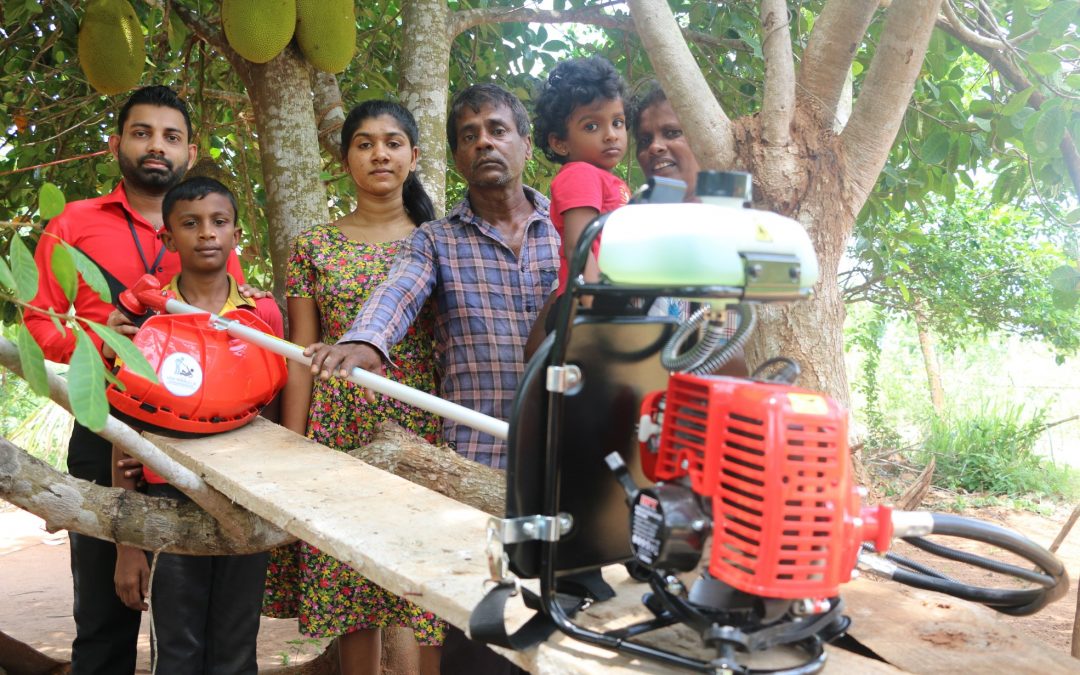 Donating a lawn mower