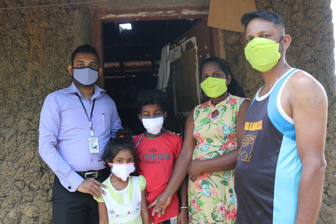 Contribution of Support Sri Lanka Fundraiser to prevent the spread of COVID- 19 virus